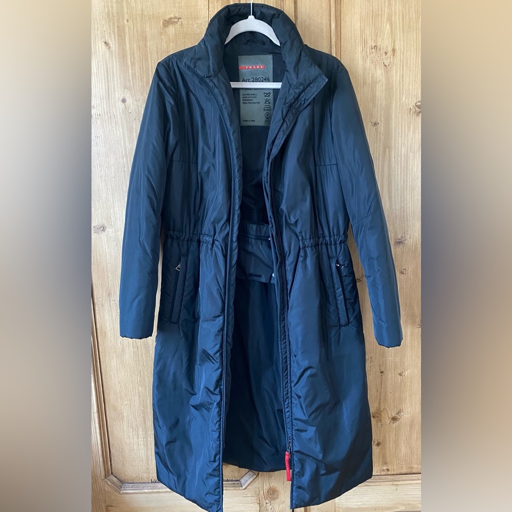 Ladies Prada Nylon Coat